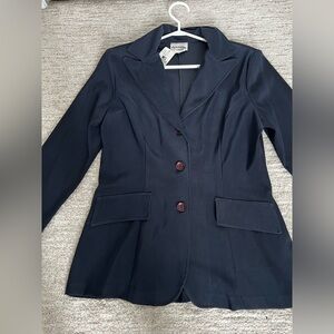 BNWT Dynamite Navy blazer with removable shoulder pads